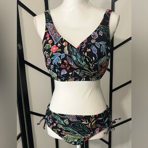 - Venus - Midnight Elegance Swim Suit- Size 12 Top and Size 12 Bottom.